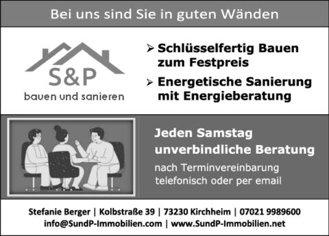 Bei uns sind Sie in guten Wänden