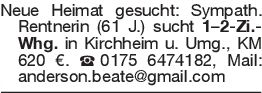 Neue Heimat gesucht: Symp