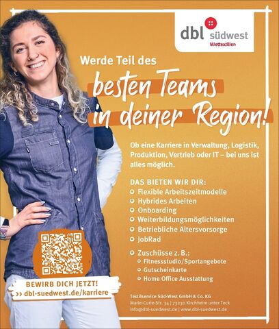 Werde ein Teil des Besten Teams