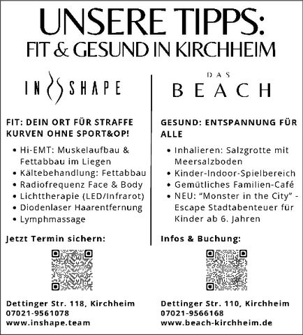 Unsere Tipps