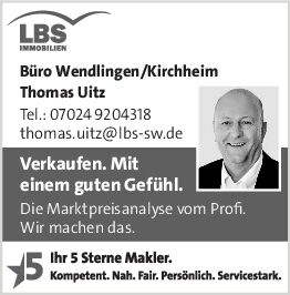Verkaufen Markpreis Wendlingen