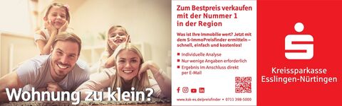 Wohnung zu klein?