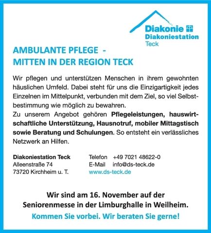 WEILHEIMER Seniorenmesse 2025