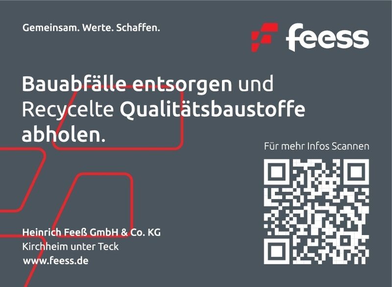 Bauabfälle entsorgen