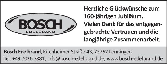 160 Jahre Krone Ochsenwang