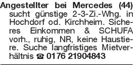 Angestellter bei Mercedes