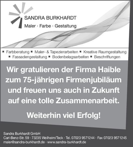 Kollektiv Haible 75-jähriges Jubiläum