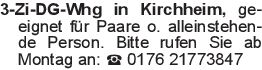 3-Zi-DG-Whg in Kirchheim,