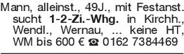 Mann, alleinst., 49J., mi