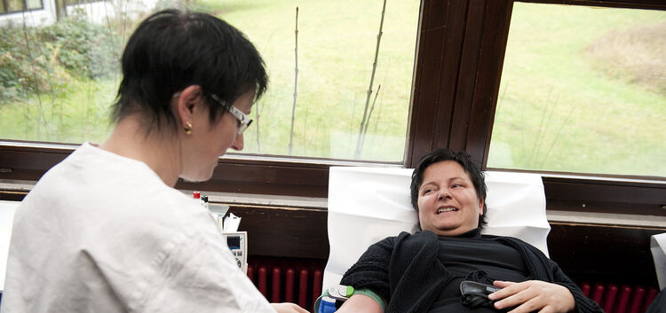 50.000 Blutspender im Raum Weilheim seit 1959 , Blutspende