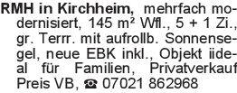 RMH in Kirchheim, mehrfac