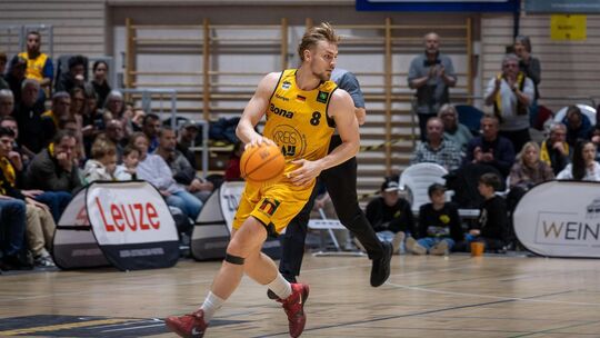 Energieversorger im Kirchheimer Team: Kapitän Lucas Mayer. Foto: Nina Sander Energieversorger im Kirchheimer Team: Kapitän Lucas Mayer. Foto: Nina Sander