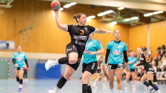 Fünffache Torschützin für die HSG Owen-Lenningen in Langenau: Lena Attinger. Archivbild