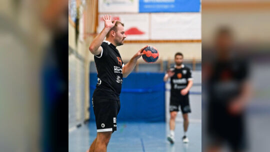 Die Lebensversicherung für die HSG OLE: Toptorschütze Luca Bächle. Foto: Markus Brändli