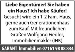 Liebe Eigentümer!Sie haben ein Haus?