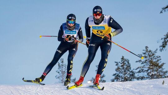 Linn Kazmaier (links) und Florian Baumann wollen zu den Paralympics. Archivfoto: Ralf Kuckuck/DBS