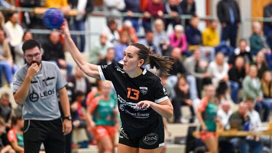 Shari Weber und die HSG sind auswärts gefordert. Foto: Markus Brändli