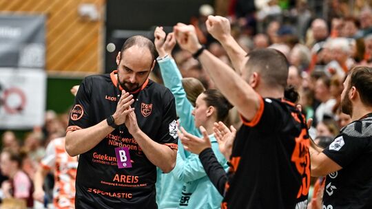 TG-Trainer Manel Cirac musste in Berlin krankheitsbedingt passen. Foto: Markus Brändli