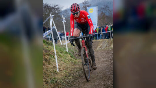 Patricia Hafer hat in Benhseim ein verheißungsvolles Rennen abgeliefert. Foto: Armin Küstenbrück