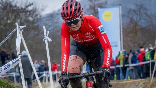Patricia Hafer hat in Benhseim ein verheißungsvolles Rennen abgeliefert. Foto: Armin Küstenbrück