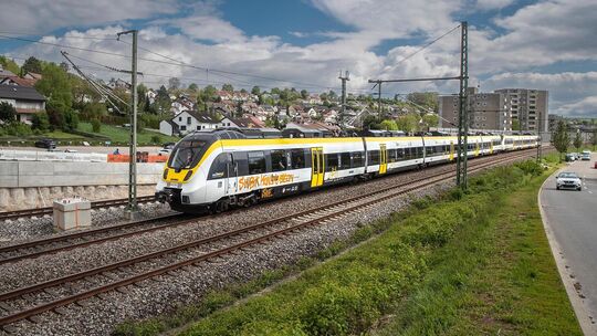 Die Bahnstrecke Tübingen–Stuttgart gehört zu den schlechtesten im Land. Foto: NZ-Archiv