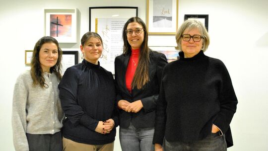 Sie setzen sich für die Interessen von Bürgergeldempfängern ein: Lisa Pranter, Janina Baaken, Nathalie Schönfeld und Elke Willi Sie setzen sich für die Interessen von Bürgergeldempfängern ein: Lisa Pranter, Janina Baaken, Nathalie Schönfeld und Elke Willi