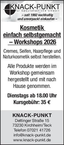 Kosmetik einfach selbstgemacht