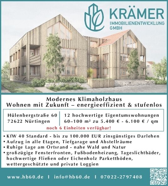Modernes Klimaholzhaus