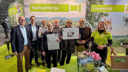Der Landkreis Esslingen präsentiert sic auf der Tourismus-Messe.   Foto: Philipp Sandrock