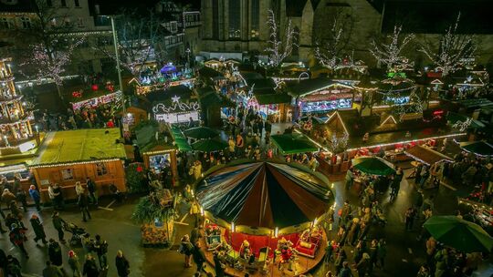 Quotenbringer in der Tourismusbilanz: der Esslinger Mittelalter- und Weihnachtsmarkt. Archivfoto: Roberto Bulgrin