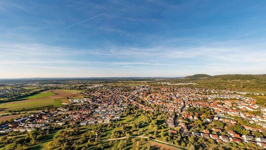Die Kelterstraße und der Scholderplatz (im rechten Teil) gehören zum geplanten Sanierungsgebiet in der Weilheimer Innenstadt.  A