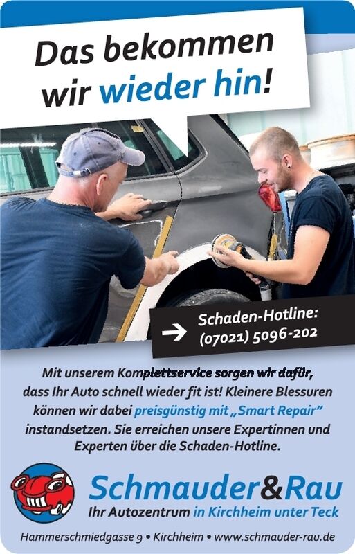 Das bekommen wir wieder hin!