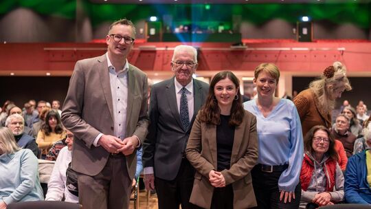 Im Zwiegespräch mit Protagonisten aus Wirtschaft und Umweltschutz stetzten sich die Kandidatinnen und Kandidaten der Grünen – An Im Zwiegespräch mit Protagonisten aus Wirtschaft und Umweltschutz stetzten sich die Kandidatinnen und Kandidaten der Grünen – An