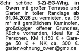 Sehr schöne 3-Zi-EG-Whg.