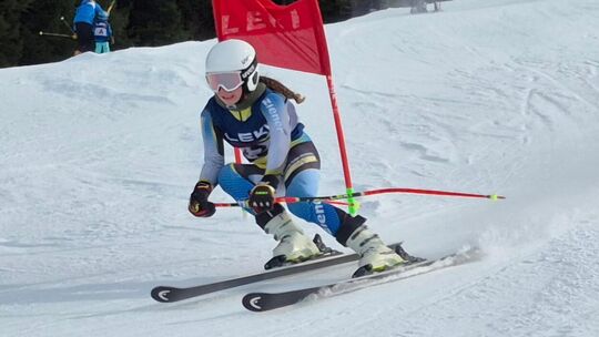 Am Hochlitten lieferten sich die Teilnehmenden spannende Rennen. Foto: Martin Moll