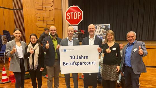 In Kirchheim zeigt sich, wie gut das Zusammenspiel von Wirtschaft, Verwaltung und Schulen funktioniert – zum Beispiel beim gemei