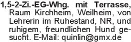 1,5-2-Zi.-EG-Whg. mit Ter