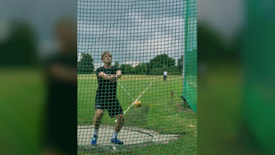 Lukas Melzer in Aktion Foto: pr