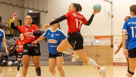 Die Frauen des TSV Weilheim haben sich durchgesetzt. Foto: Carsten Riedl