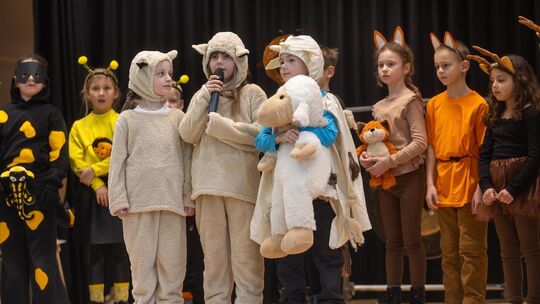 Die Owener Grundschüler hatten viel Interessantes über die Tierwelt des Biosphärengebiets zu berichten. Foto: Carsten Riedl Die Owener Grundschüler hatten viel Interessantes über die Tierwelt des Biosphärengebiets zu berichten. Foto: Carsten Riedl