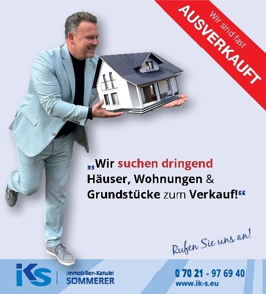 Wir sind fast ausverkauft