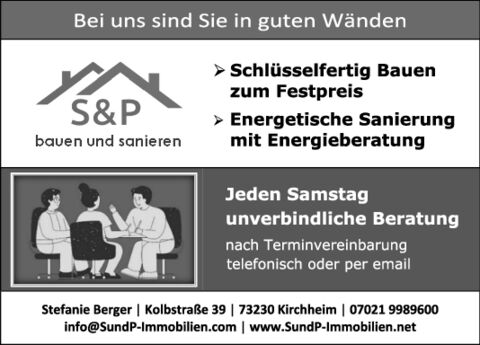 Bei uns sind Sie in guten Wänden