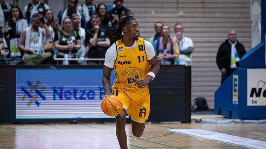 Der Mann für die wichtigen Jobs im Kirchheimer Spiel: Tyrel Morgan. Foto: Nina Sander