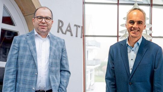 Lothar Hihn (links) fordert Amtsinhaber Matthias Ruckh bei der anstehenden Bürgermeisterwahl in Wolfschlugen heraus. Fotos: pr