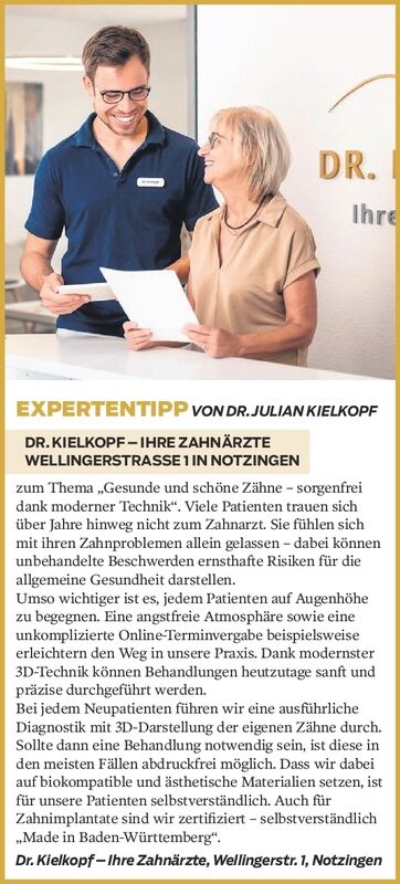 SVÖ Expertentipp/Zahngesundheit