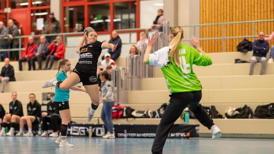 Lea Przywara hat elf Treffer erzielt. Foto: Michael Treutner