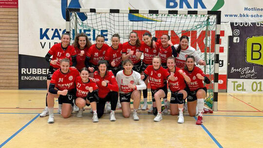 Die Weilheimerinnen freuen sich über ihren Sieg und Platz zwei in der Tabelle. Foto: pr