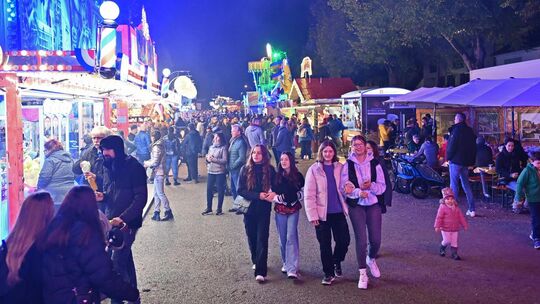 Rummel auf dem Ziegelwasen, Vergnügungspark, Gallusmarkt
