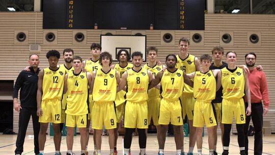 Geschlossenheit zahlt sich aus - für die VfL-Korbjäger zuletzt in Mannheim. Foto: Thimo König