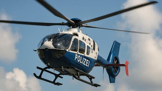 Am Montagabend fand ein Hubschraubereinsatz im Lenninger Tal statt. Foto: pr